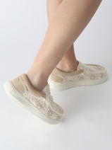 Mocassins Wendy Comf Cottage Hey dude Beige women 43728-vue-porte