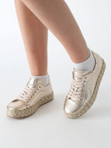 Sandalen Uit Leder Gabor Goud women 62-vue-porte