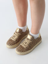 Sneakers Uit Leder Gabor Bruin women 32-vue-porte