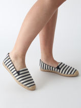 Espadrilles Tommy hilfiger Blauw women 86530GZ-vue-porte