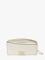 Kaarthouder Leder Lancel Beige angele A13158-vue-porte