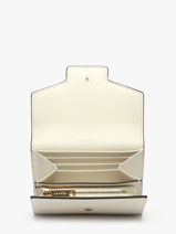 Portefeuille Leder Lancel Beige angele A13161-vue-porte