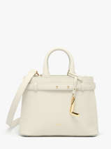 Cross Body Tas Faubourg Leder Lancel Beige faubourg A13527