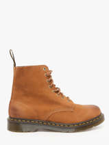 Enkellaarzen 1460 Pascal Uit Leder Dr martens Bruin men 40967200