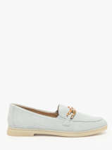 Mocassins Uit Leder Remonte Blauw women 12