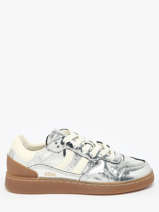Sneakers Goal Uit Leder Coolway Zilver women 7683172