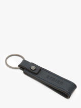 Sleutelhanger Flandres Leder Etrier Blauw flandres EFLA7850-vue-porte