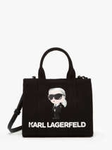 Cross Body Tas K Ikon Katoen Karl lagerfeld Zwart k ikon A3W50109