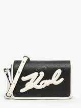 Cross Body Tas K Skuare Karl lagerfeld Zwart k skuare A3W30026