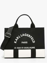 Handtassen Rsg Katoen Karl lagerfeld Zwart rsg A3W50025