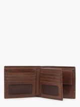 Chequehouder Met Kaarthouder Rough Gear Leder Maverick Bruin rough gear MAVRG005-vue-porte