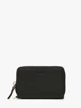 Portemonnee Equestre Leder Etrier Zwart equestre EEQT096M