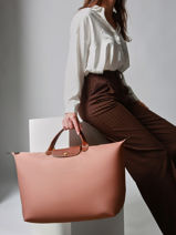 Longchamp Le pliage original Reistassen Roze-vue-porte