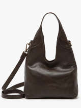 Cross Body Tas Cow Leder Basilic pepper Bruin cow BCOW2S