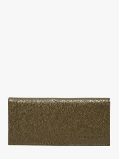 Longchamp Le foulonn Portefeuille Geel