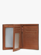 Portefeuille Jos Leder Arthur & aston Bruin jose 800-vue-porte
