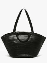 Schoudertas Heritage Leder Biba Zwart heritage LEB1L