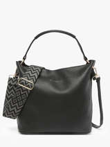 Schoudertas New Grain Miniprix Zwart new grain F6966