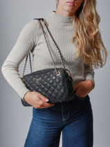 Schoudertas Giully Guess Zwart giully QG967308-vue-porte