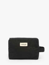 Toiletzak Tournelles Xl Gerecycleerd Katoen Rivedroite Zwart timeless TOURXTIM