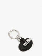 Longchamp Le roseau Sleutelhanger Zwart-vue-porte