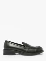 Slippers Uit Leder Aliwell Zwart accessoires A3226