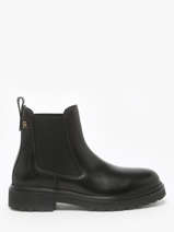 Chelsea Boots Uit Leder Tommy hilfiger Zwart accessoires 8766BDS