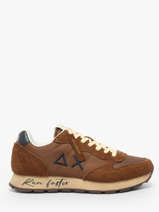 Boots Uit Leder Sun68 Bruin men Z4510580