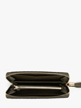 Portefeuille L Premier Flirt Leder Lancel Groen premier flirt A10111-vue-porte