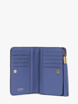 Compacte Portefeuille Premier Flirt Leder Lancel Blauw premier flirt A11136-vue-porte