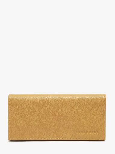 Longchamp Le foulonn Portefeuille Geel