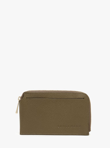 Longchamp Le foulonn Kredietkaarthouder Groen