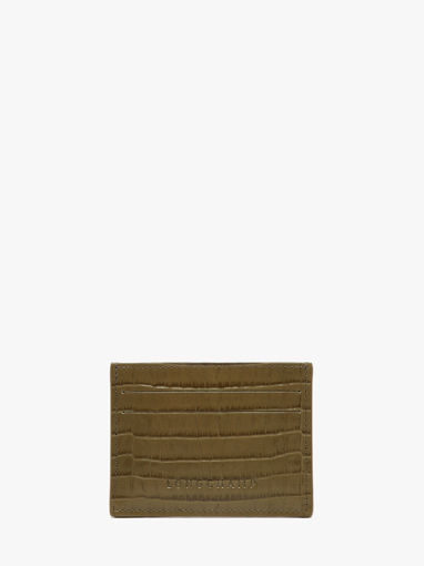 Longchamp Longchamp pocket croco Kredietkaarthouder Groen