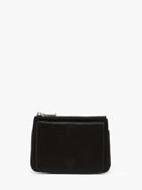 Portemonnee Leder Mila louise Zwart vintage 3853X