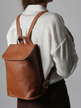 Longchamp Le foulonn Rugzak Bruin-vue-porte