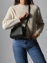 Cross Body Tas Grained Miniprix Zwart grained KJ62069-vue-porte