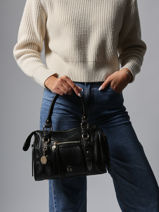 Handtassen Bride Lulu castagnette Zwart bride ZAYANA-vue-porte