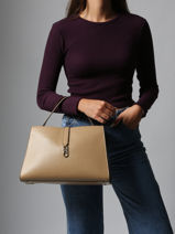 Cross Body Tas Th Libre Tommy hilfiger Beige th libre AW17724-vue-porte