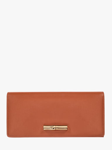 Longchamp Le roseau sleek Portefeuille Roze