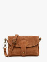 Cross Body Tas Velvet Milano Bruin velvet VE260612