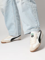 Sneakers Arizona Retro Uit Leder Puma Wit women 40235302-vue-porte