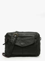 Cross Body Tas Naina Leder Pieces Zwart naina 17122474