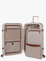 Uitbreidbare Harde Reiskoffer Image Samsonite Beige image 154693-vue-porte