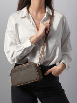 Cross Body Tas Jet Set Michael kors Bruin jet set F5GJ6C5B-vue-porte