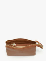 Portemonnee Caviar Leder Crinkles Bruin caviar 14538-vue-porte