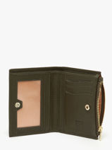 Portefeuille Caviar Leder Crinkles Groen caviar 14269-vue-porte