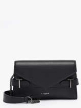 Cross Body Tas Emily Leder Le tanneur Zwart emily TEMI1056