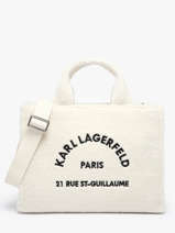 Handtas Rue St Guillaume Shearling Karl lagerfeld Beige rsg A4W50013