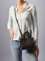 Cross Body Tas Rsg Polyurethaan Karl lagerfeld Bruin rsg A4W30266-vue-porte