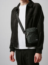 Cross Body Tas Lacoste Zwart lcst NH5087TX-vue-porte